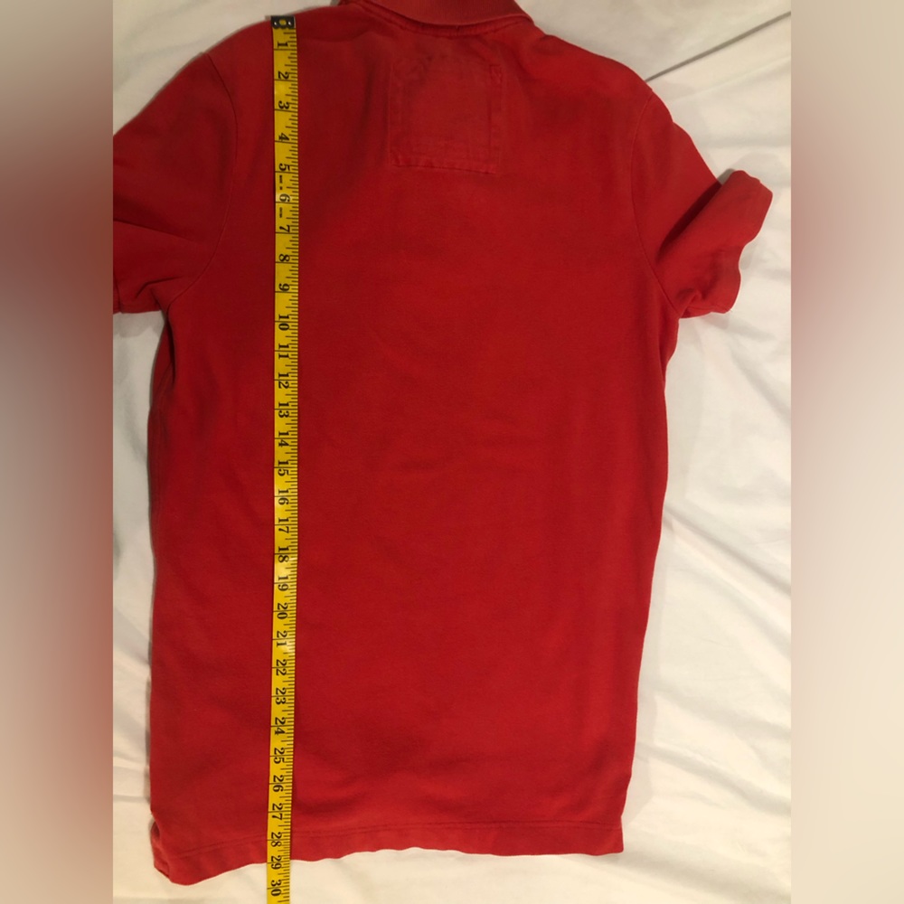 Abercrombie & Fitch Muscle short sleeve pique polo, M - Picture 9 of 15